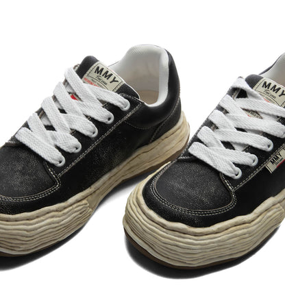 Oliver Low OG Sole Shrink Leather - Black