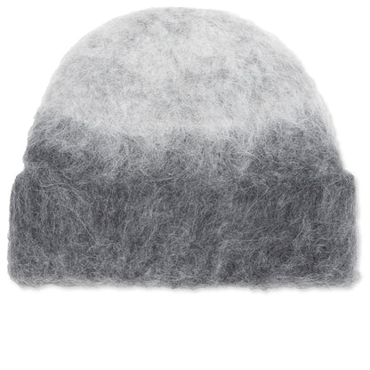 Ombre Knit Beanie - Light Grey