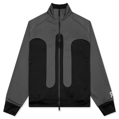 On x IKON Track Jacket - Black/Eclipse