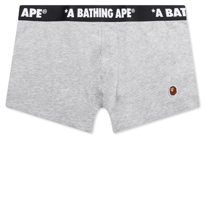 One Point Trunks - Gray