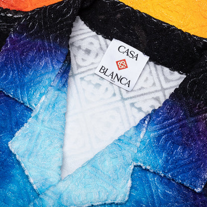 Gradient Towelling Shirt - Tie Dye