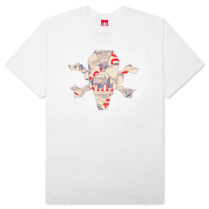 Origami S/S Tee - White