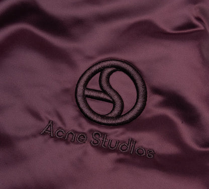 Technical Bomber Jacket - Burgundy