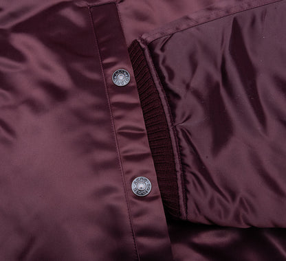 Technical Bomber Jacket - Burgundy