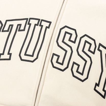 Outline Zip Hoodie - Ivory
