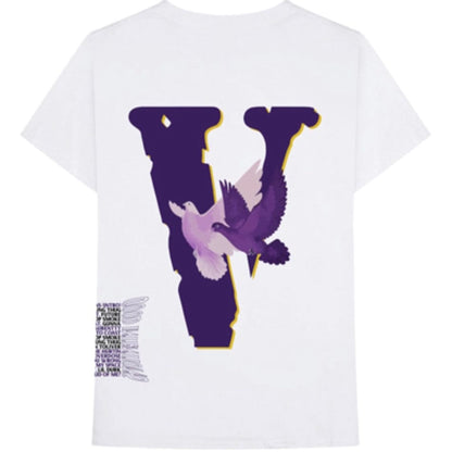 VLONE X NAV GOOD INTENTIONS DOVE TEE WHITE