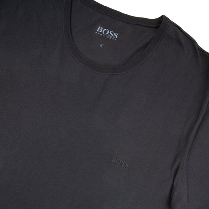 Pre-Loved BOSS Mens Regular Fit Crew Neck Black Small