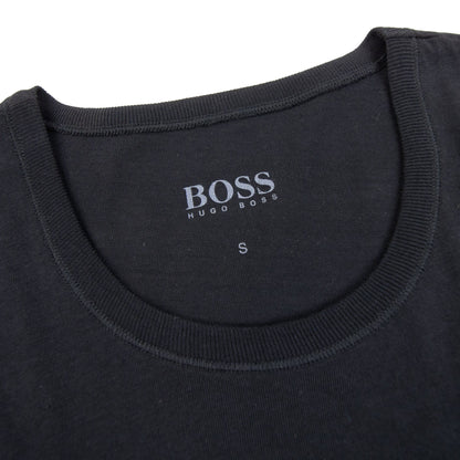 Pre-Loved BOSS Mens Regular Fit Crew Neck Black Small