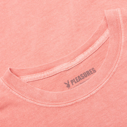PLEASURES x Playboy Entertainment Pigment Dye T-Shirt - Red