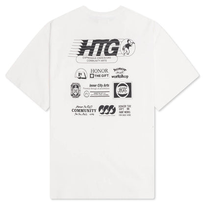 Paint Works Tee - Bone