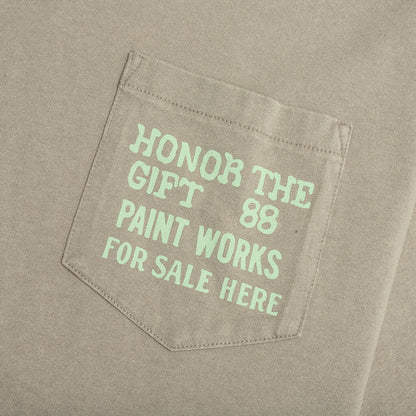 Paint Works Tee - Taupe