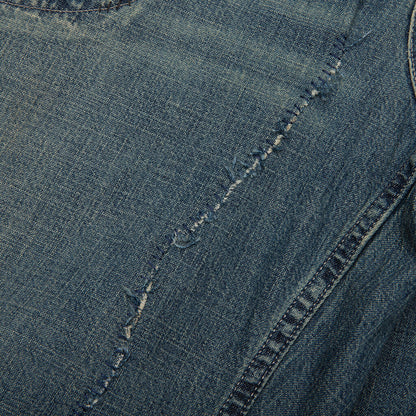 Wide-Leg Jeans - Blue