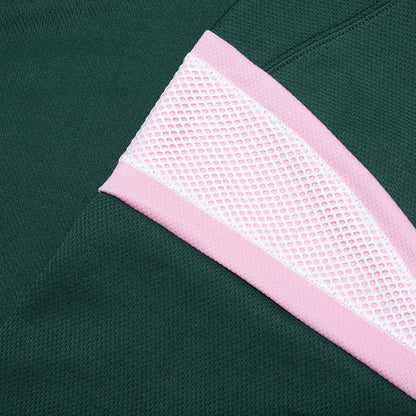 Pass S/S Knit Crop Fit Shirt - Jolly Green