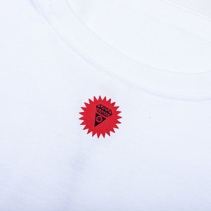 Pasta S/S Tee - White