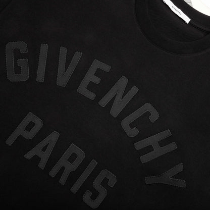 Patch Silk T-Shirt - Black