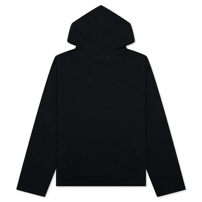 Patchwork Party Hoodie - Black