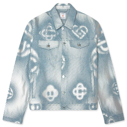 Pearlescent Monogram Denim Jacket - Pearlescent