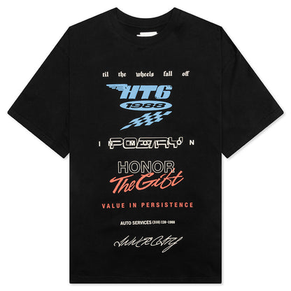 Persistence Race Tee - Black