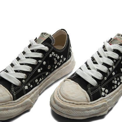 Peterson 23 Low OG Sole Embellished Canvas - Black