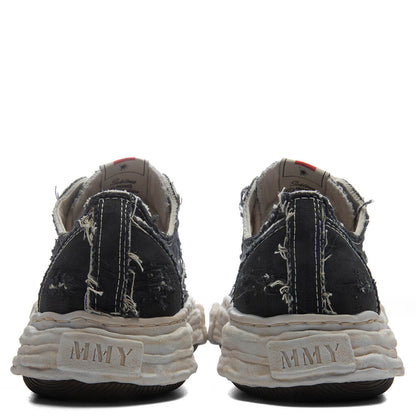Peterson 23 Low OG Sole Ripped Over Dyed Canvas - Black