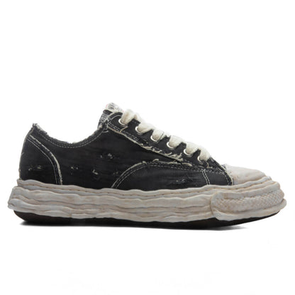 Peterson 23 Low OG Sole Ripped Over Dyed Canvas - Black