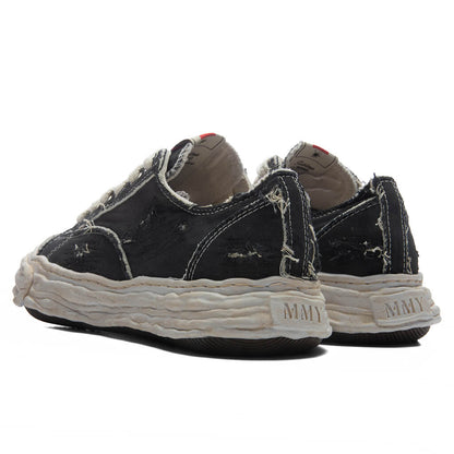 Peterson 23 Low OG Sole Ripped Over Dyed Canvas - Black