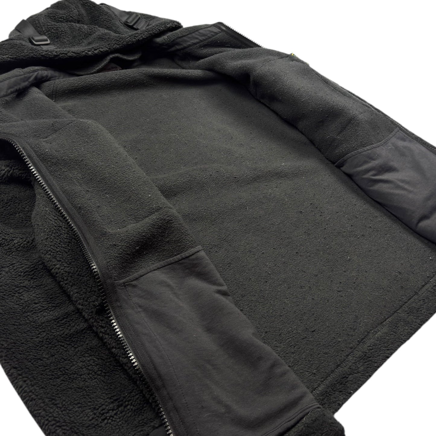Stone Island Teddy Fleece Jacket A/W 21  Black