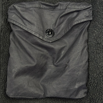 Stone Island Teddy Fleece Jacket A/W 21  Black