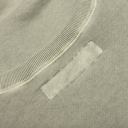 Pigment Dyed Sweat Shirt L/S - Olive