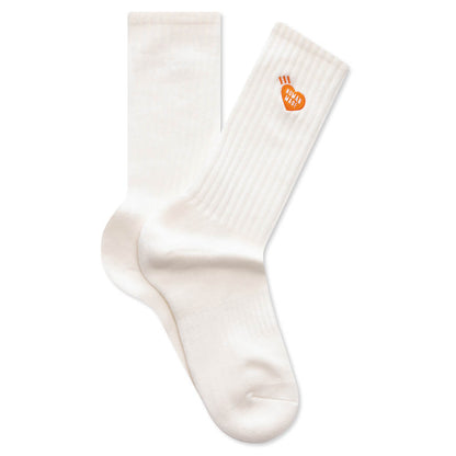 Pile Socks - White