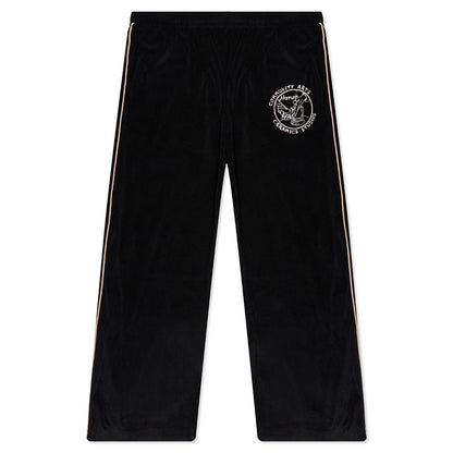 Piping Track Pant - Black