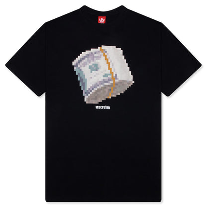 Pixel S/S Tee - Black