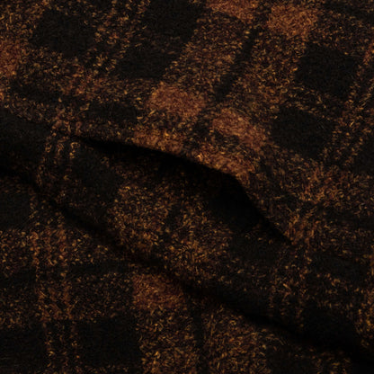 Plaid Padded Shirt - Saffron