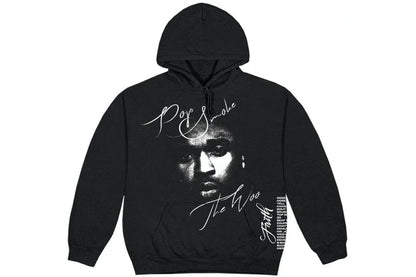 VLONE X POP SMOKE FAITH HOODIE BLACK