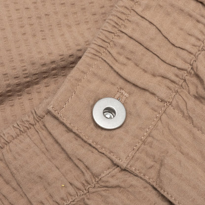 MMQ Seersucker Shorts - Brown
