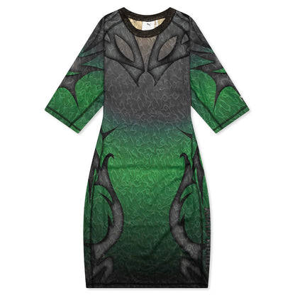 Puma x Aries Dress - Fluorescent Green