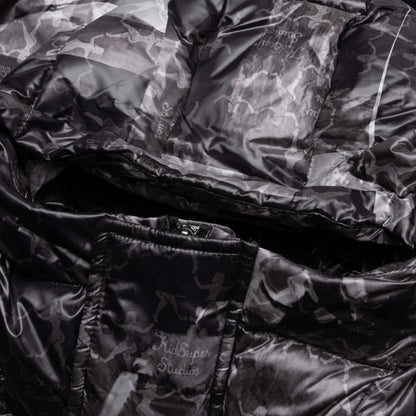 Puma x KidSuper MMQ AOP Puffer Jacket - Black
