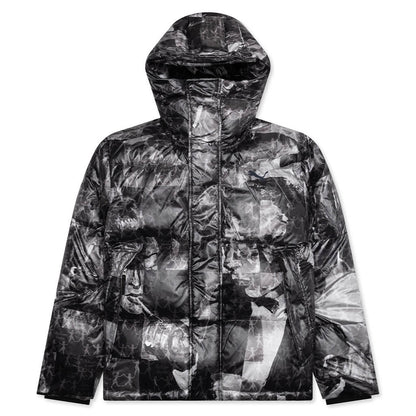 Puma x KidSuper MMQ AOP Puffer Jacket - Black