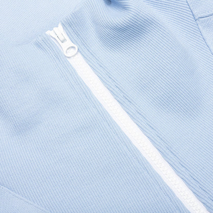 Puma x Maison Kitsune 1/2 Zip Ft Sweater - Blue