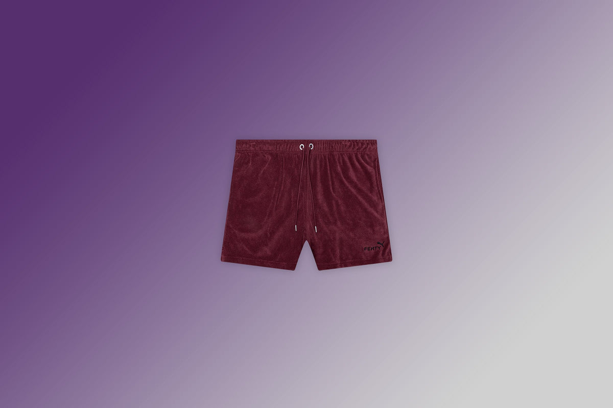 Puma x Fenty Towel Terry Track Short - Red