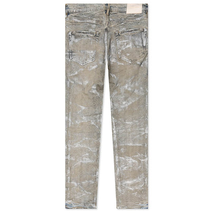 Purple Denim P001 - Holographic Earth Jacquard Monogram