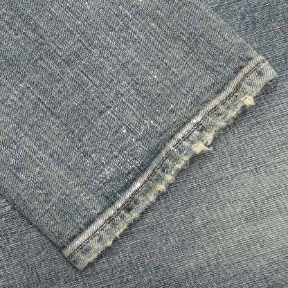 P001 - Light Indigo Metallic Silver