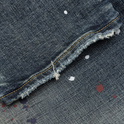 P001 - Vintage Indigo Repair Dirty Paint
