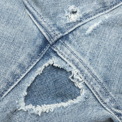 P001 - Worn Light Indigo