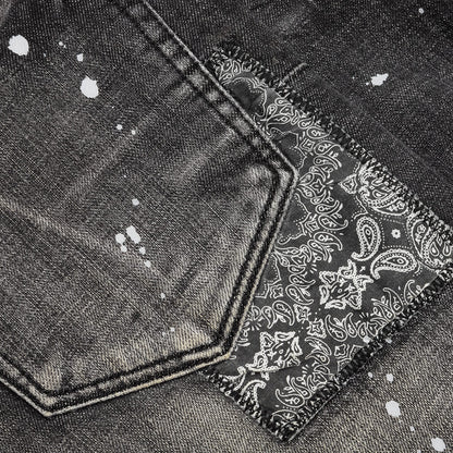 P002 - Bandana Patch Pocket Grey