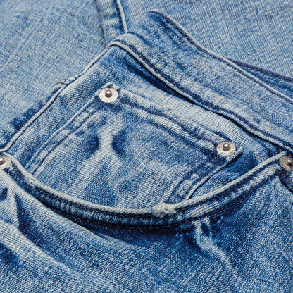 P002 - Faded Blue Tonal Distress