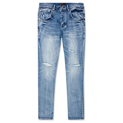P002 - Faded Blue Tonal Distress