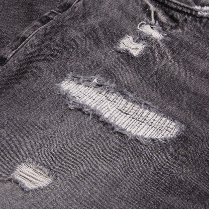 P003 - Black Vintage Distress