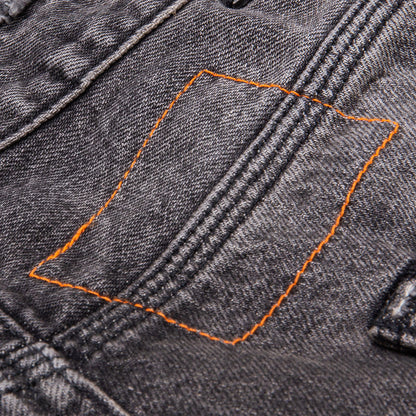 P003 - Black Vintage Distress