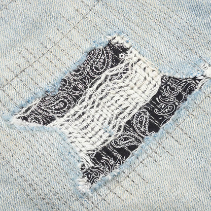 P020 - Bandana Patchwork Indigo